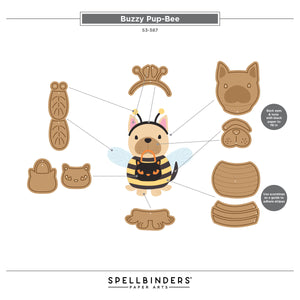 Spellbinders Exclusive: Howl-O-Ween Pup Trio