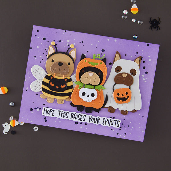 Spellbinders Exclusive: Howl-O-Ween Pup Trio
