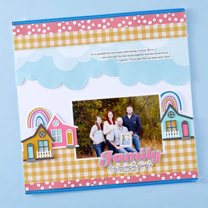 Family Etched Dies from the Storytelling by Spellbinders Scrapbooking Collection