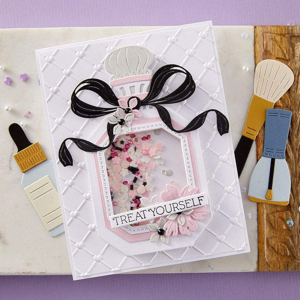 Cross My Heart 3D Embossing Folder