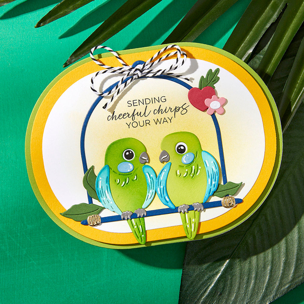 Spread Your Wings Sentiments Clear Stamp Set