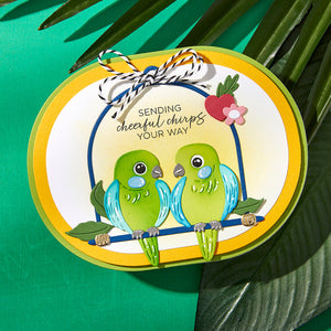 Spread Your Wings Sentiments Clear Stamp Set