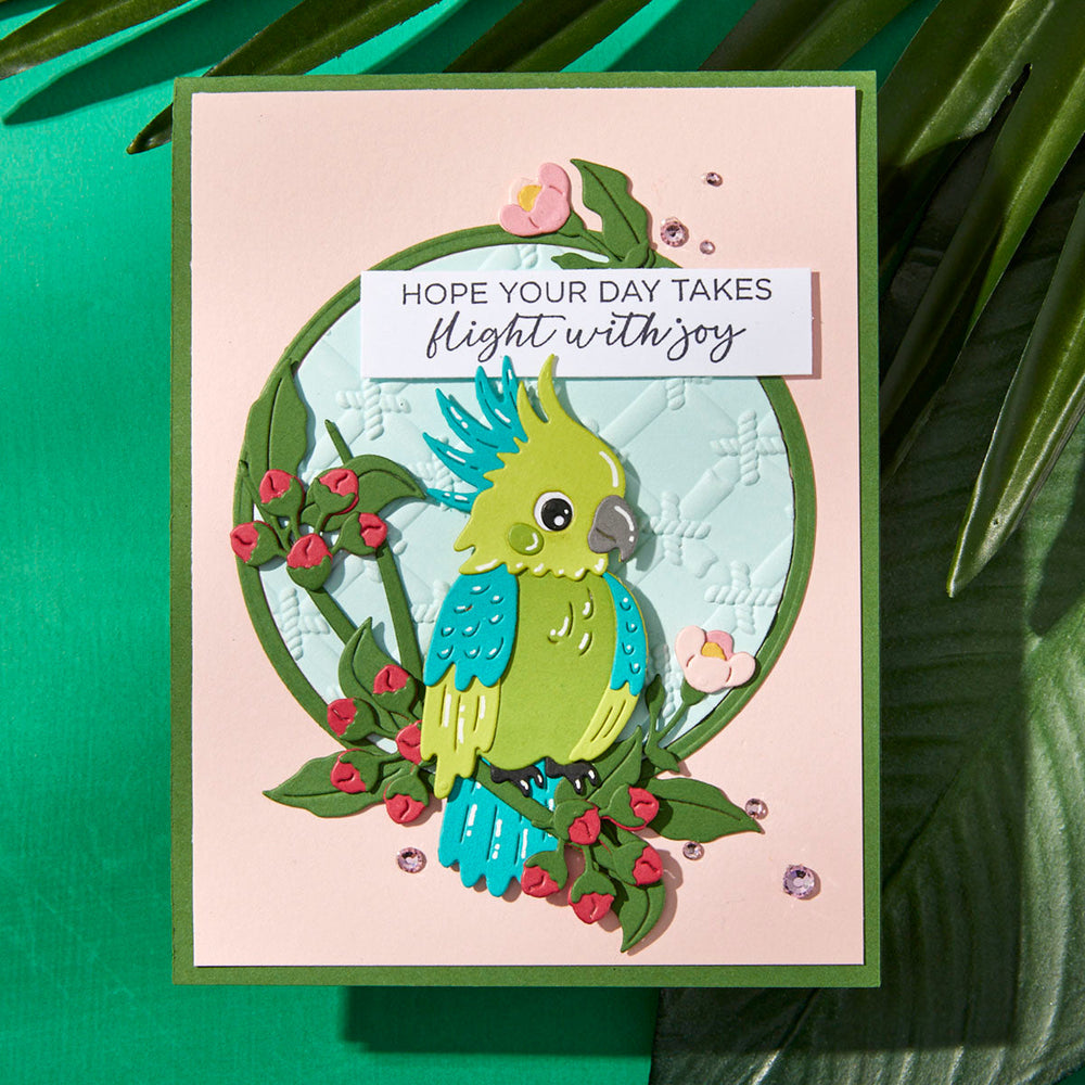 Spread Your Wings Sentiments Clear Stamp Set
