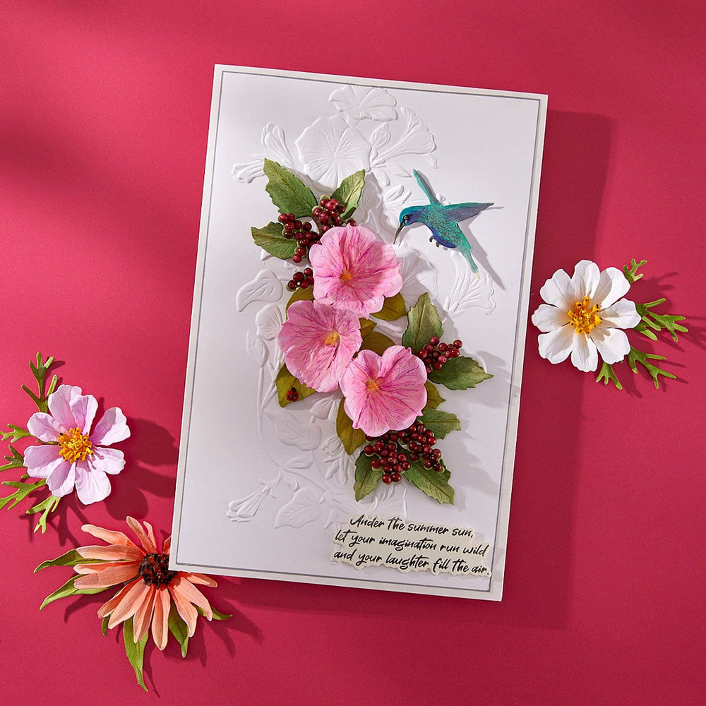 Summer Solstice Garden Sentiments BetterPress Plate & Die Set by Susan Tierney-Cockburn