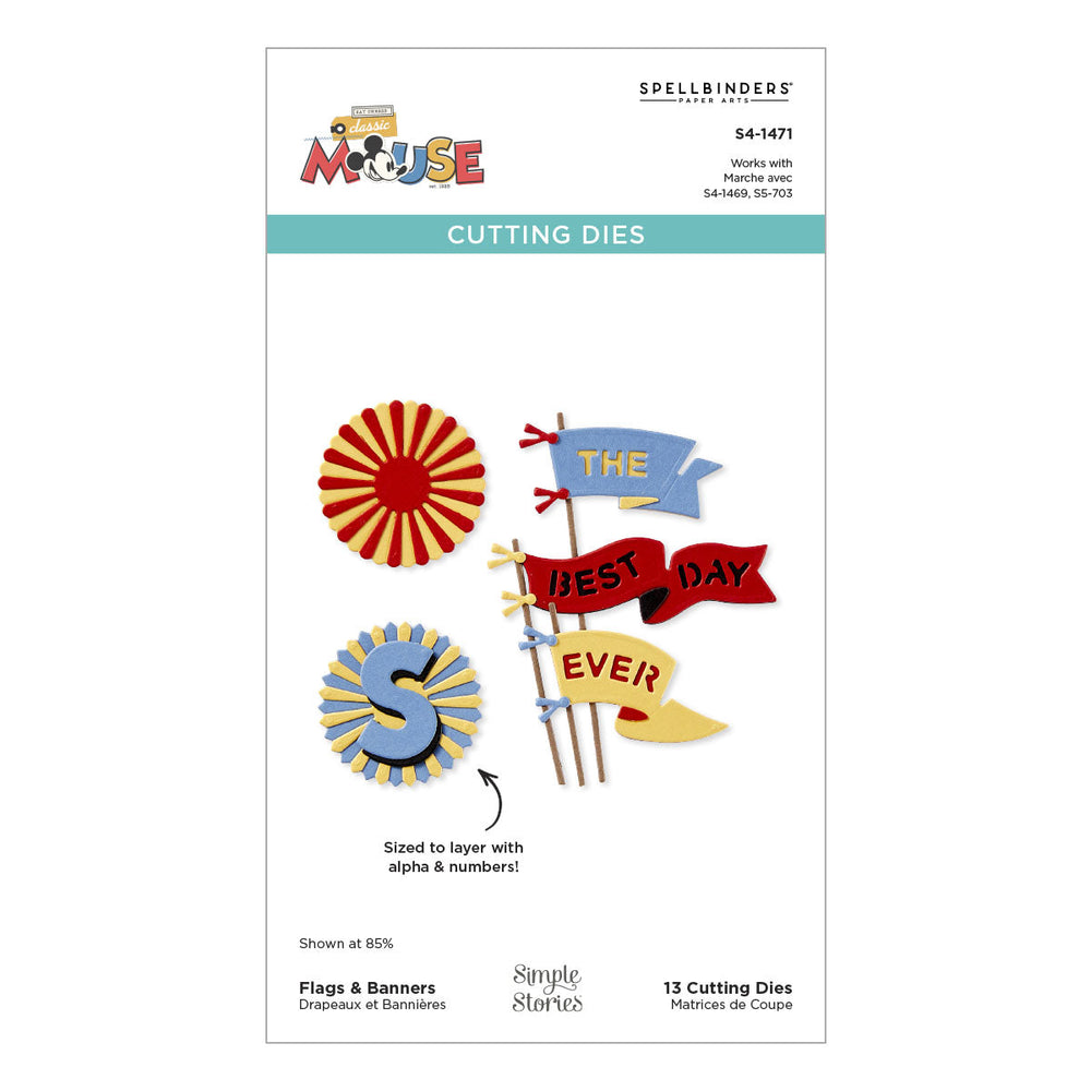 Flags & Banners Etched Dies