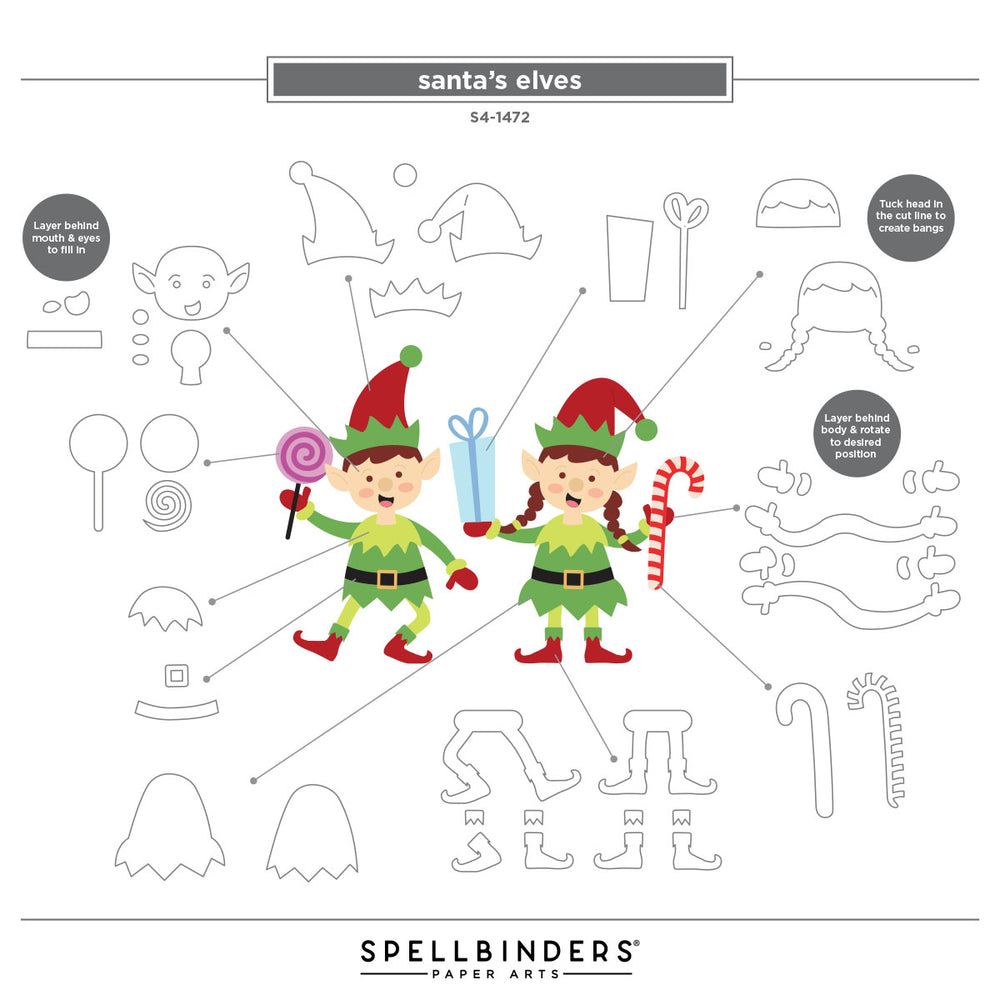 North Pole Friends Die Bundle  by Simon Hurley