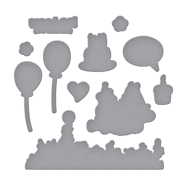 Make a Wish! Clear Stamps & Dies Bundle  by Simple Stories