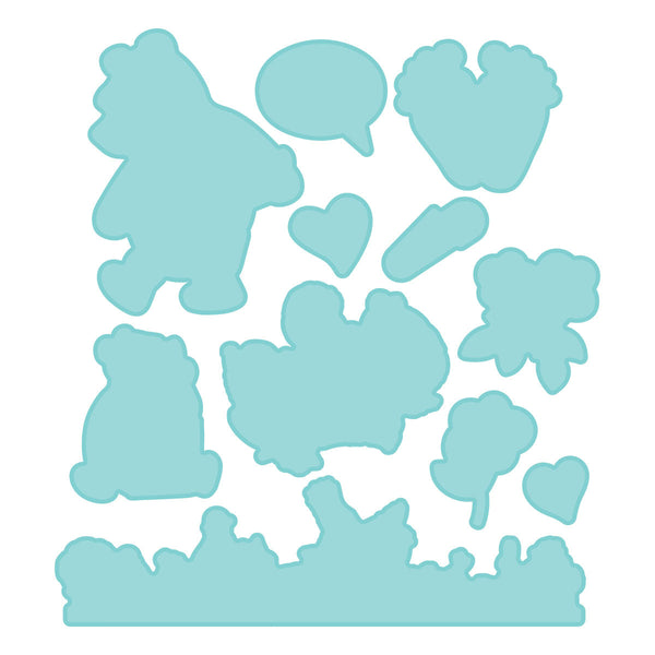 Bundle of Joy Coordinating Etched Dies with Simple Stories