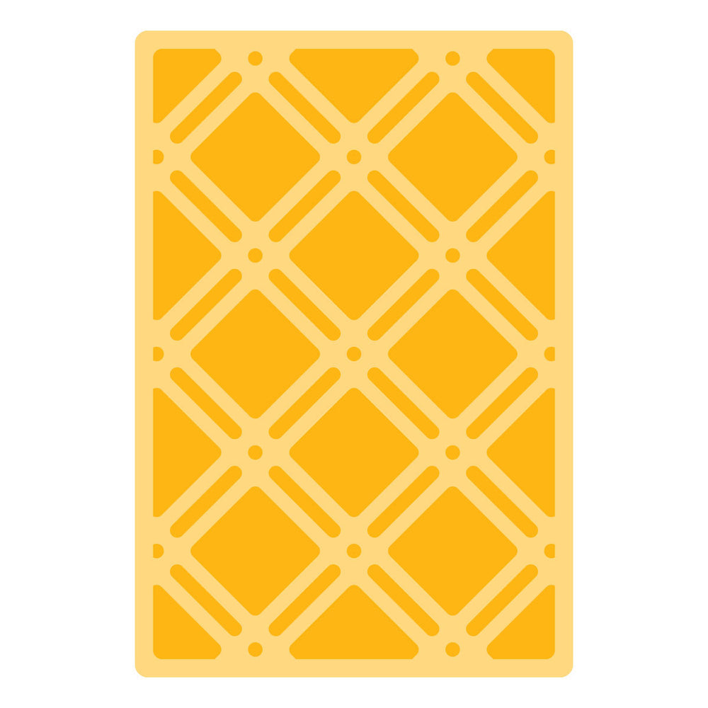 Decorative Lattice Etched Dies by Lisa Horton