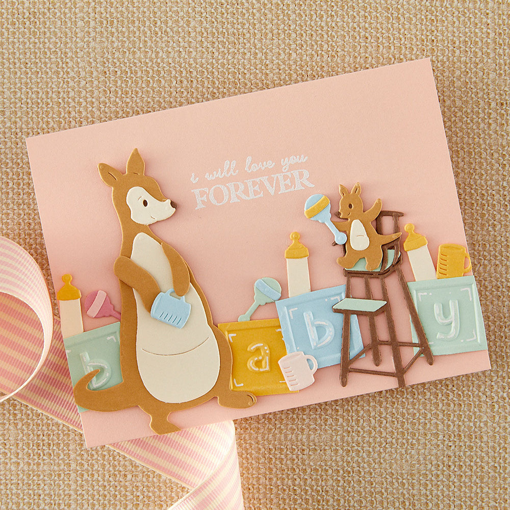 Baby Accessories Etched Dies with Simple Stories