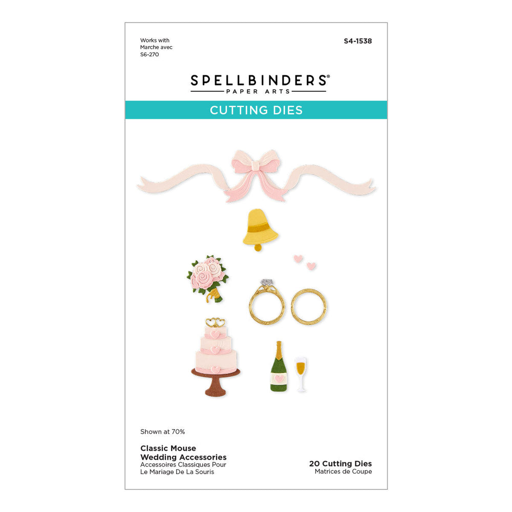Classic Mouse Wedding Die Bundle