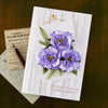 Lisianthus Etched Dies by Susan Tierney-Cockburn