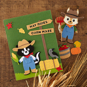 Harvest Style Etched Dies by Allison Frazier