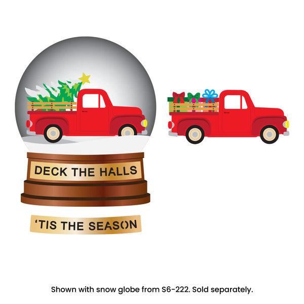Holiday Truck Scene Etched Dies by Simon Hurley