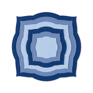 Scalloped Square Frames