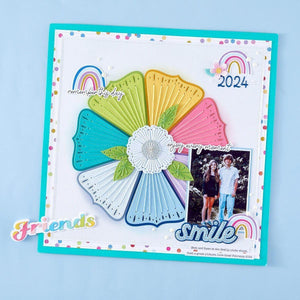 Wander Sentiments Press Plate & Die Set from the Storytelling by Spellbinders Scrapbooking Collection