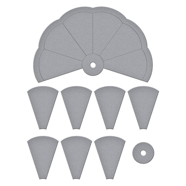 Color Swatch Wheel Etched Dies