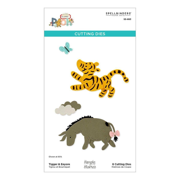 Tigger & Eeyore Etched Dies in Collaboration with Simple Stories