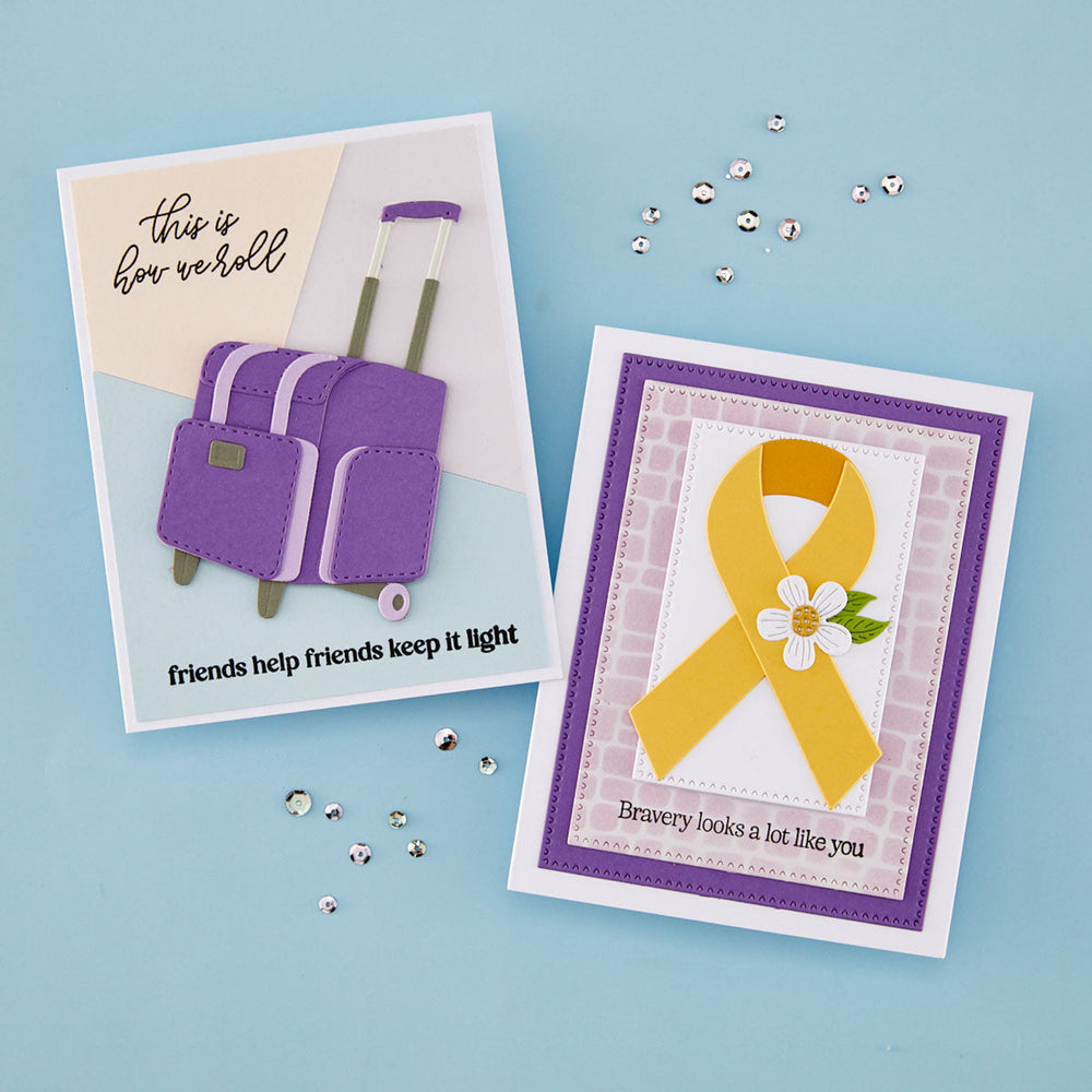 Keep Calm Sentiments Clear Stamp Set by Sheri Ballantyne