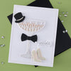 A Special Toast Sentiments Press + Foil Plate & Die Set