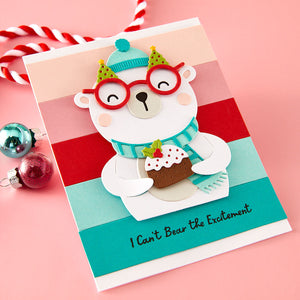 Spectacular Holiday Sentiments Stamp & Die Set