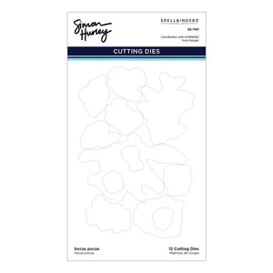Hocus Pocus Etched Dies for Coordinating Stamp Set by Simon Hurley