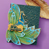 Glorious Peacock Etched Dies from the Peacock Paradise Collection by Dawn Bibby
