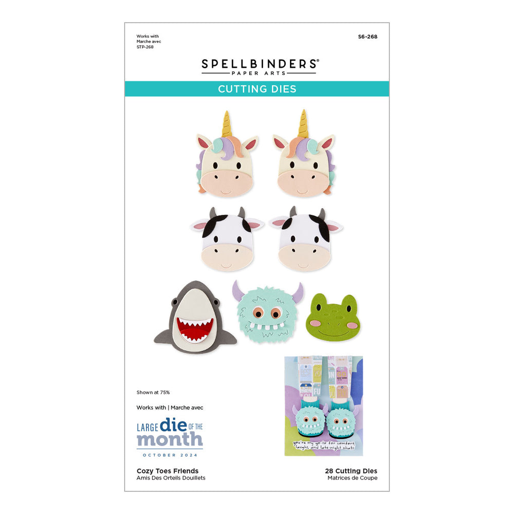 Exclusive - Cozy Toes Friends Stamp & Die Bundle