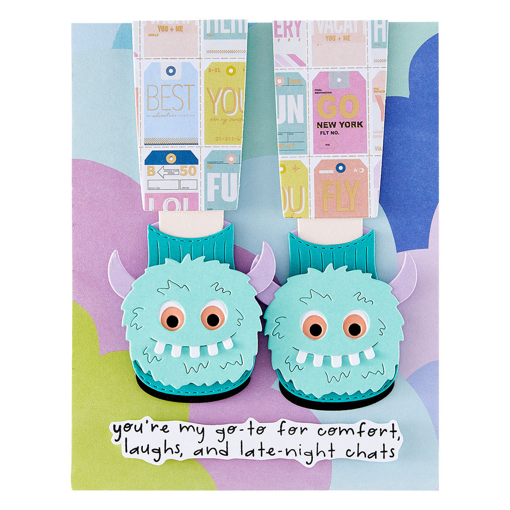 Exclusive - Cozy Toes Friends Stamp & Die Bundle
