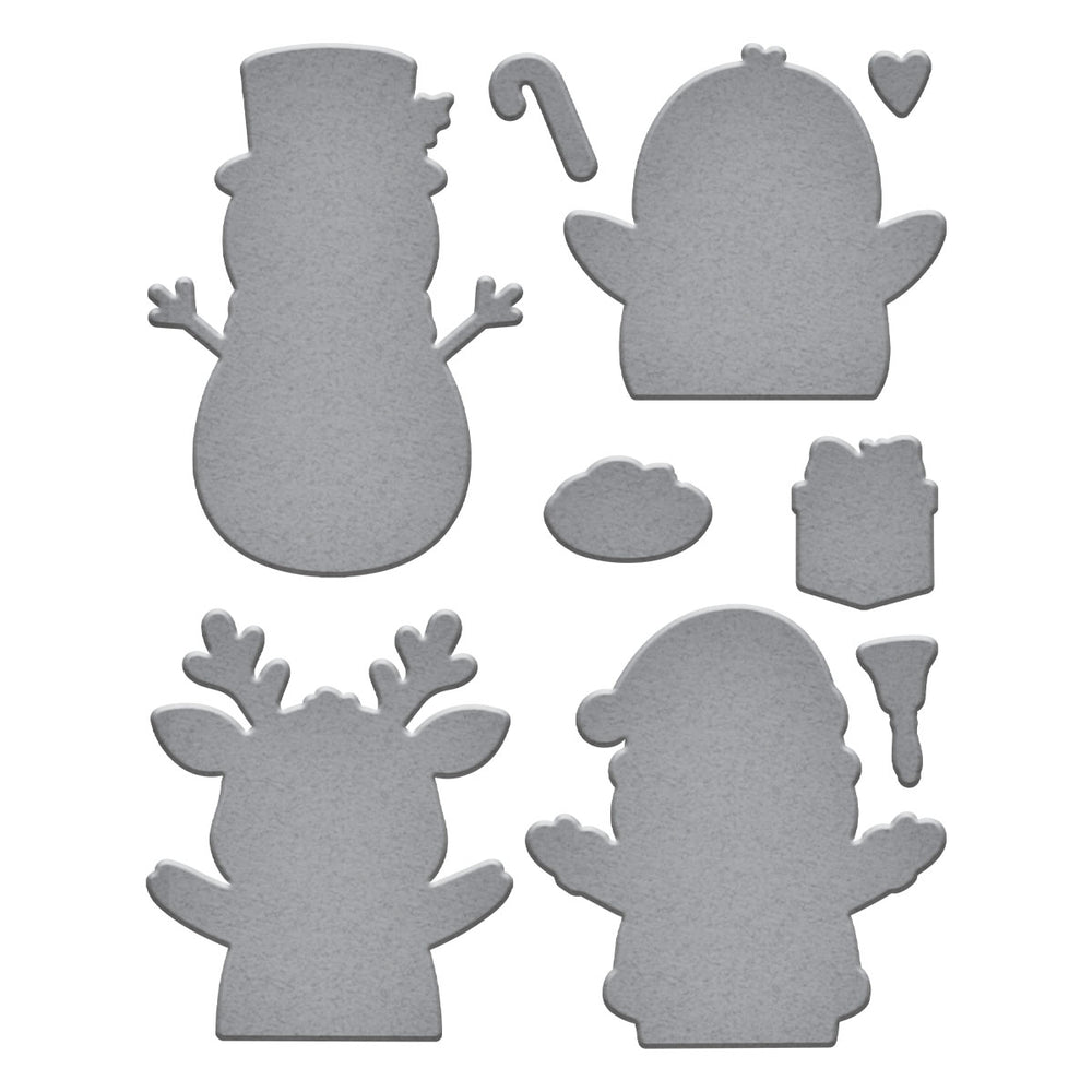 Christmas Hugs Stamp and Die Bundle by Simon Hurley