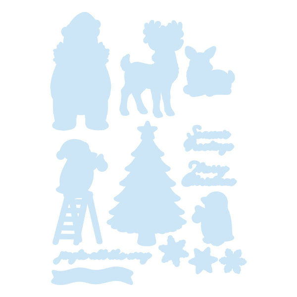 Polar Friends Stamp and Die Bundle by Simon Hurley