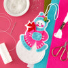 Festive Snowlady Etched Dies by Lolli & Grace