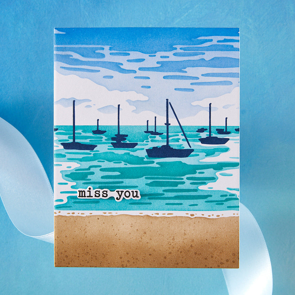 Color Layering Harbor Stencils