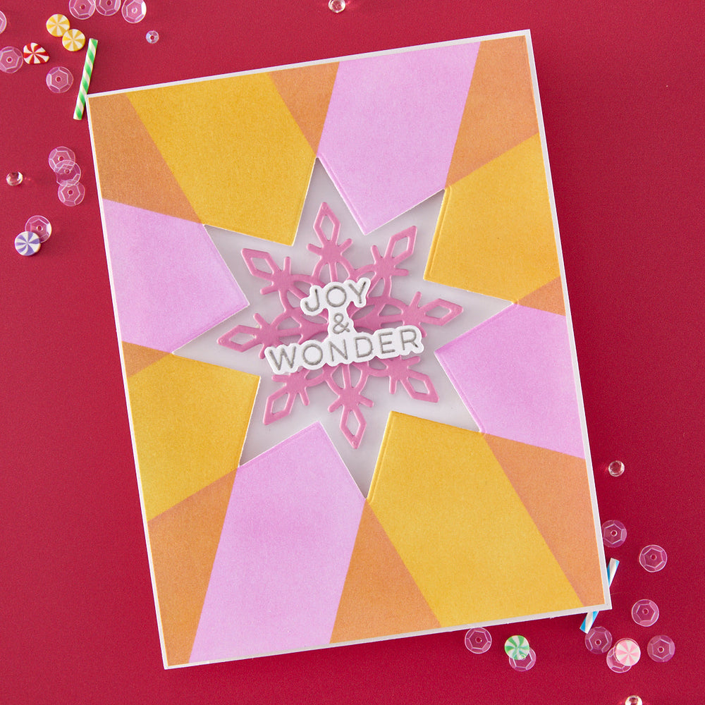 Very Merry Star Die & Stencil Bundle