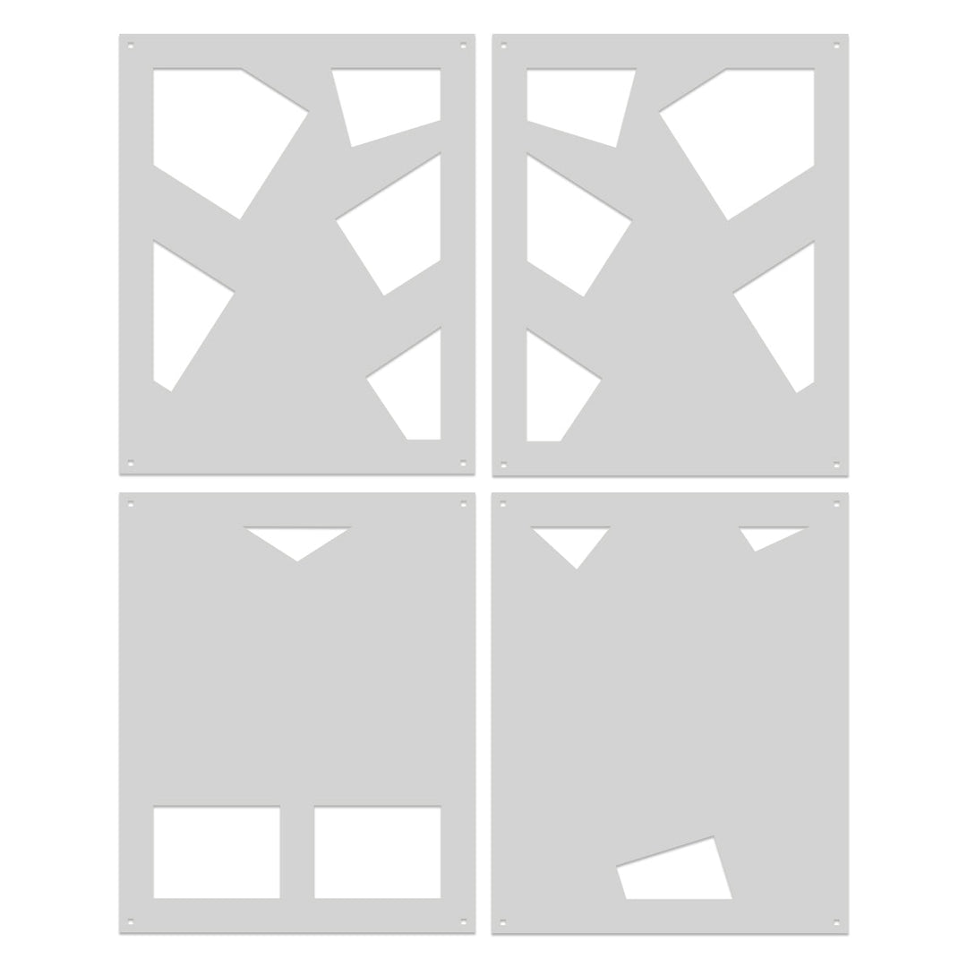 Color Layering Tree Stencils