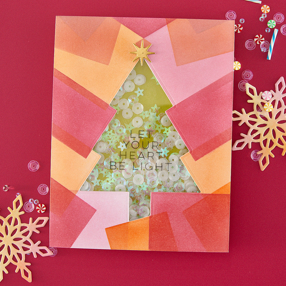 Festive Tree Die Etched Dies