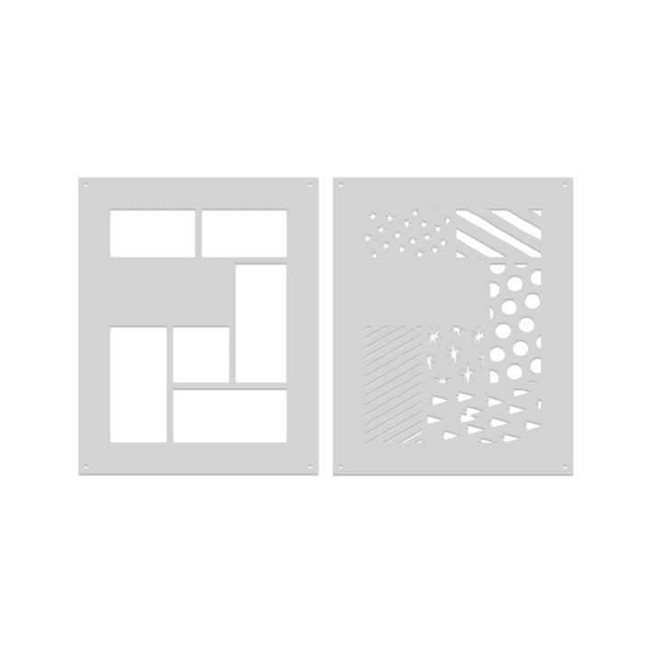 Gorgeous Giftwrap Layering Stencils