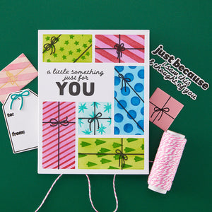 Gorgeous Giftwrap Layering Stencils