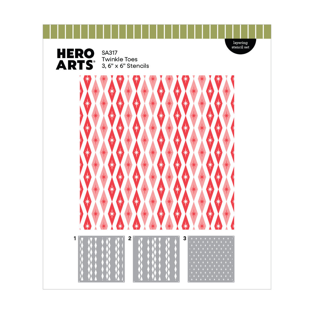 Twinkle Toes Layering Stencils
