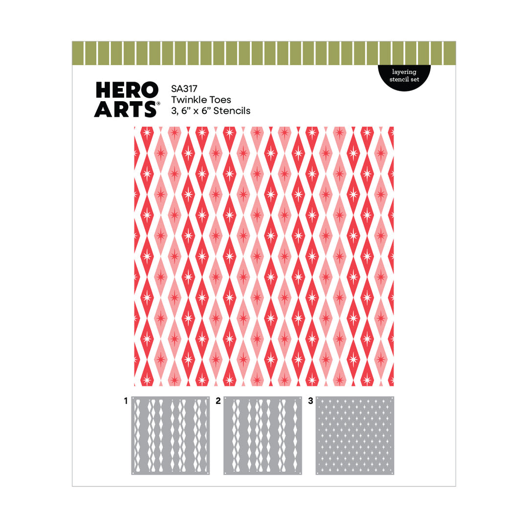 Twinkle Toes Layering Stencils