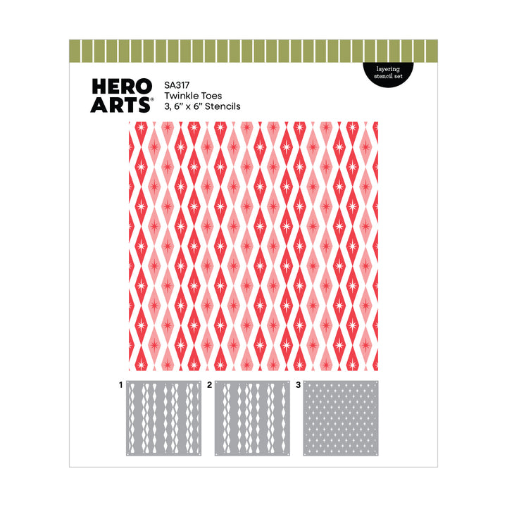 Twinkle Toes Layering Stencils