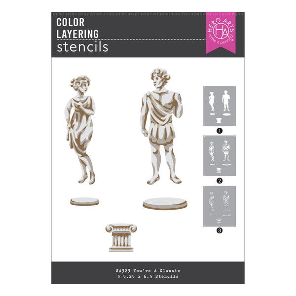 You're A Classic Layering Stencil Set
