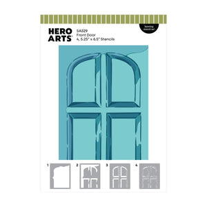 Front Door Layering Stencil Set