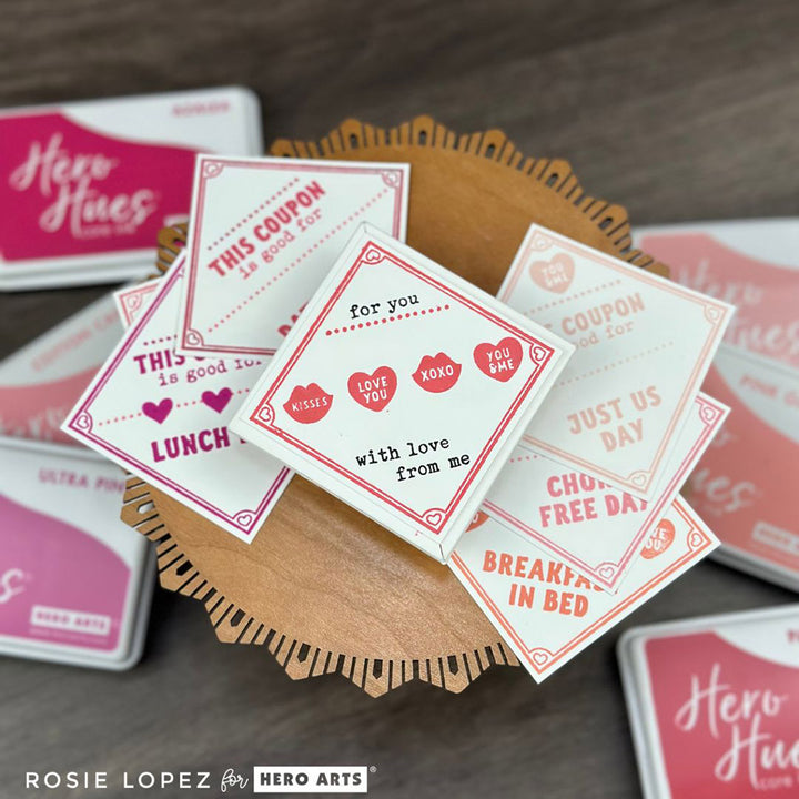 Love Note Messages Clear Stamp Set from The Love Note Collection