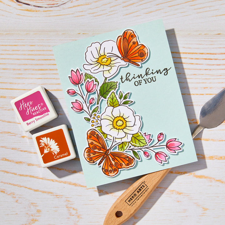 Special Day Butterfly Stamp & Cut from the Spring Whimsy Collection