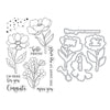 Hero Arts Here For You Stamp & Cut from the Blossoms & Birdsong Collection