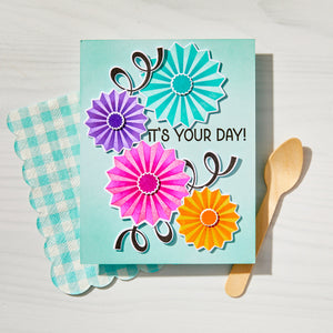 Party Fans Clear Stamp Set