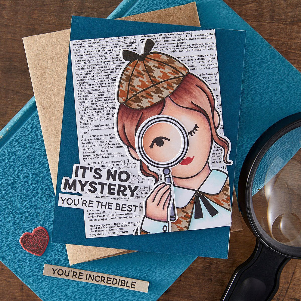 Hero Arts Its No Mystery Stamp Set