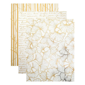 Woodland Tales Foiled Acetate & Vellum - 8.5" x 11"