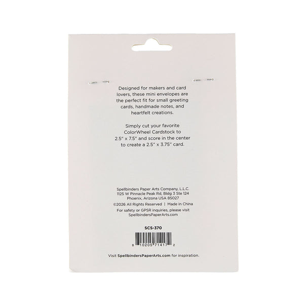 Kraft Mini Envelopes - 25 Pack